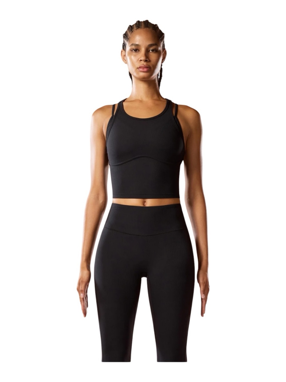 Stretch Your Story ButterEase Layered Longline Bra Size Med NWT - Picture 5 of 12